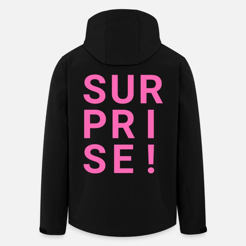 SURPRISE! - Recycelte Männer Softshell-Jacke von Stanley/Stella - Schwarz