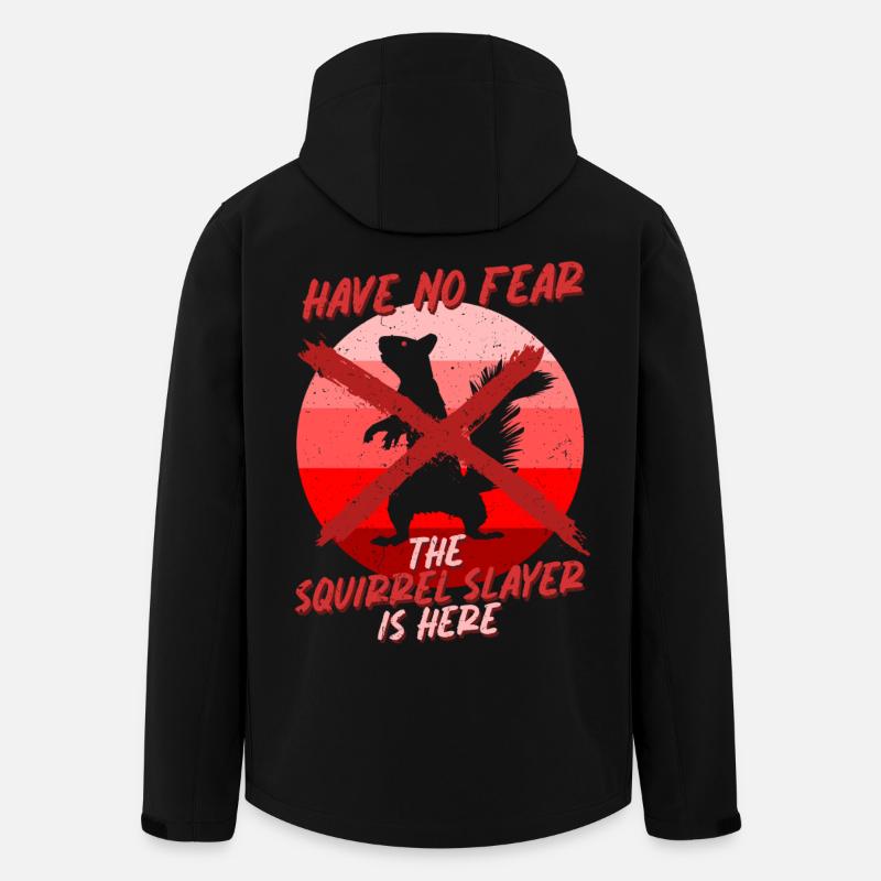 Squirrel Hunter Tree Rat - Men’s Recycled Softshell Jacket by Stanley/Stella - black