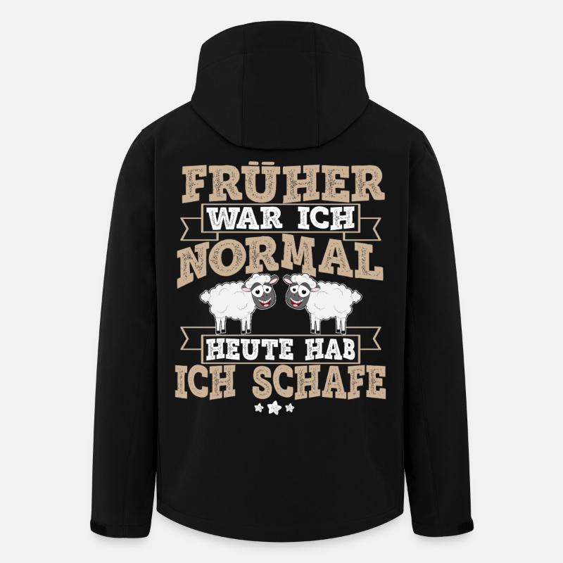 sheep - Men’s Recycled Softshell Jacket by Stanley/Stella - black