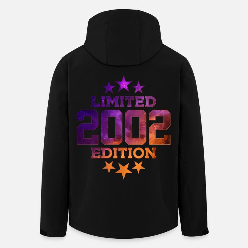 ÉDITION LIMITÉE 2002 24E ANNIVERSAIRE - Veste softshell homme en polyester recyclé Stanley/Stella - noir