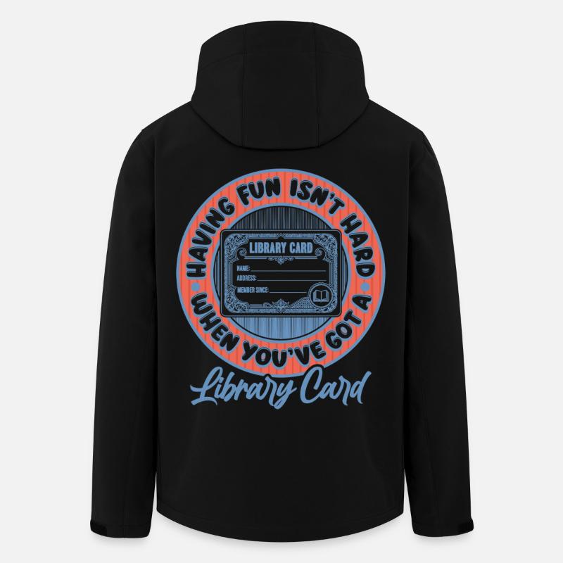 Library Day Librarian Reading Librarian - Men’s Recycled Softshell Jacket by Stanley/Stella - black