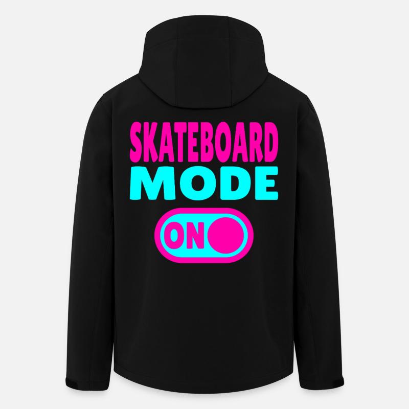 Skateboard Fashion ON - Men’s Recycled Softshell Jacket Discoverer by Stanley/Stella - black