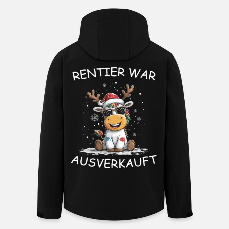 Le renne a été vendu - Veste softshell homme en polyester recyclé Stanley/Stella - noir