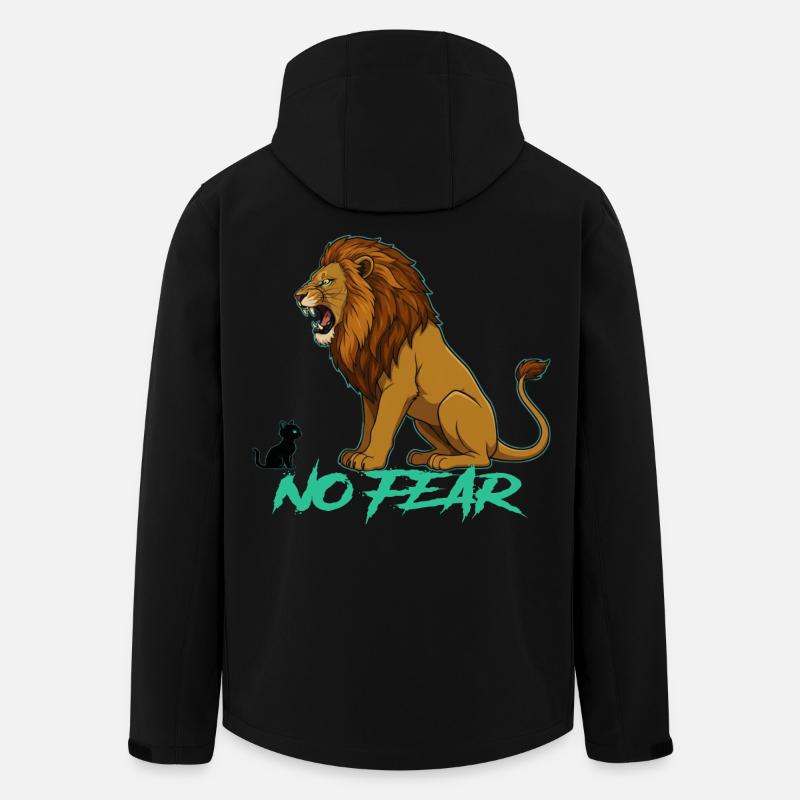 Keine Angst - Recycelte Männer Softshell-Jacke von Stanley/Stella - Schwarz