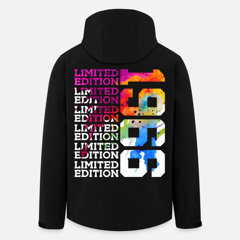 LIMITED EDITION 1966 60 JAHRE 60. GEBURTSTAG - Recycelte Männer Softshell-Jacke von Stanley/Stella - Schwarz