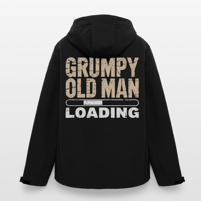 Grumpy Old Man Loading Veste softshell homme en polyester recyclé Stanley/Stella