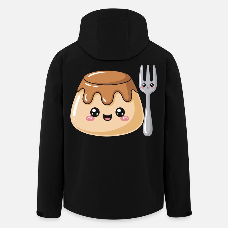 Pudding Mit Gabel - Recycelte Männer Softshell-Jacke Discoverer von Stanley/Stella - Schwarz