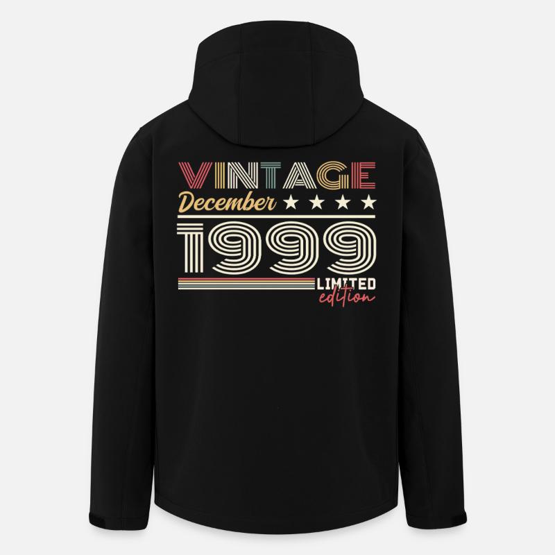 Cadeau Décembre 1999 - Veste softshell homme en polyester recyclé Stanley/Stella - noir
