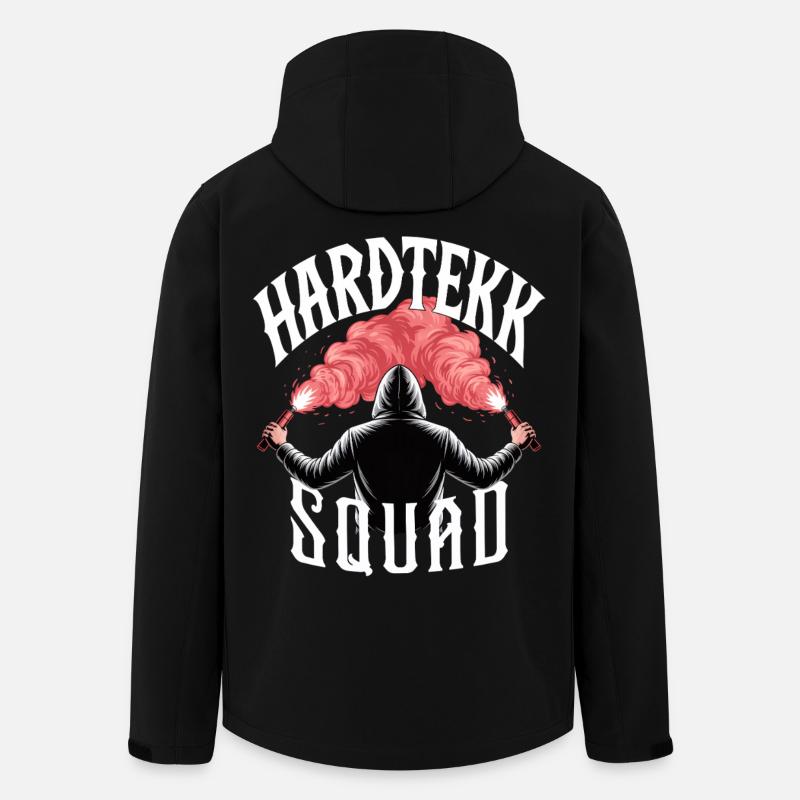 Hardtekk Squad Tekke East Germany - Men’s Recycled Softshell Jacket by Stanley/Stella - black