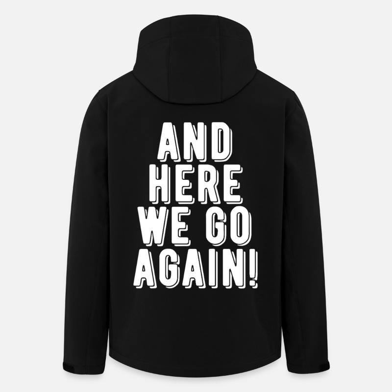 Es geht wieder los! - Recycelte Männer Softshell-Jacke von Stanley/Stella - Schwarz