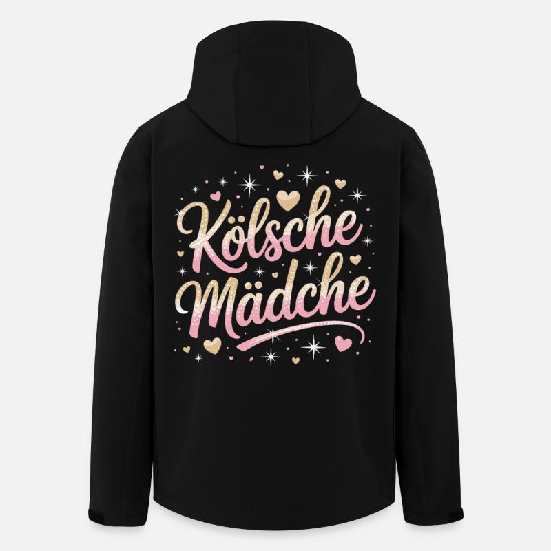 Cologne Filles Carnaval Cologne Filles - Veste softshell homme en polyester recyclé Stanley/Stella - noir