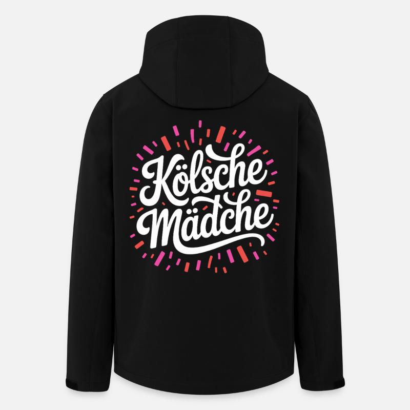 Cologne Filles Carnaval Cologne Filles - Veste softshell homme en polyester recyclé Stanley/Stella - noir
