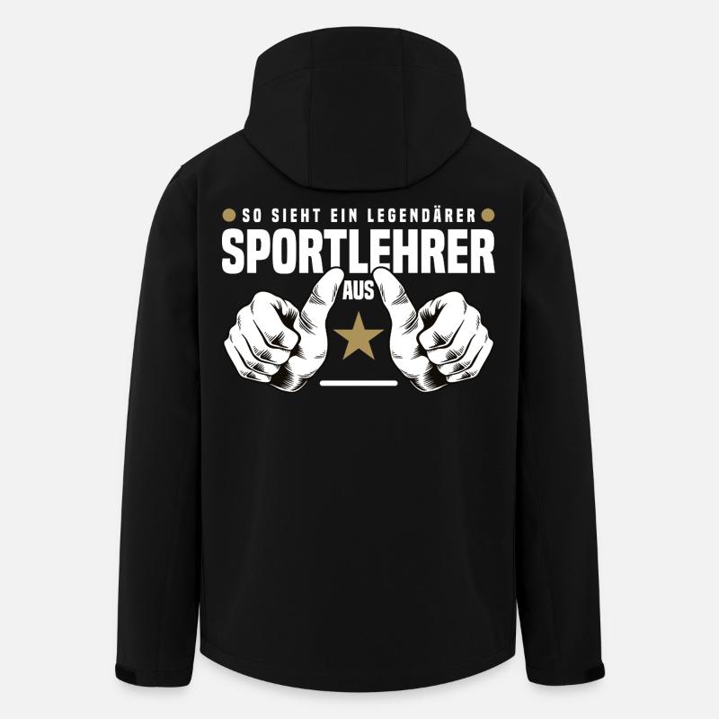 Gymnaste - Veste softshell homme en polyester recyclé Stanley/Stella - noir