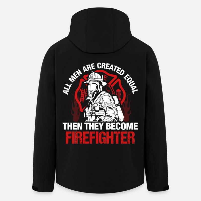 Fire brigade - Men’s Recycled Softshell Jacket by Stanley/Stella - black