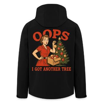 Oups, j’ai un autre arbre - Veste softshell homme en polyester recyclé Stanley/Stella - noir - Dos - AI Model Male 185 light (185cm)