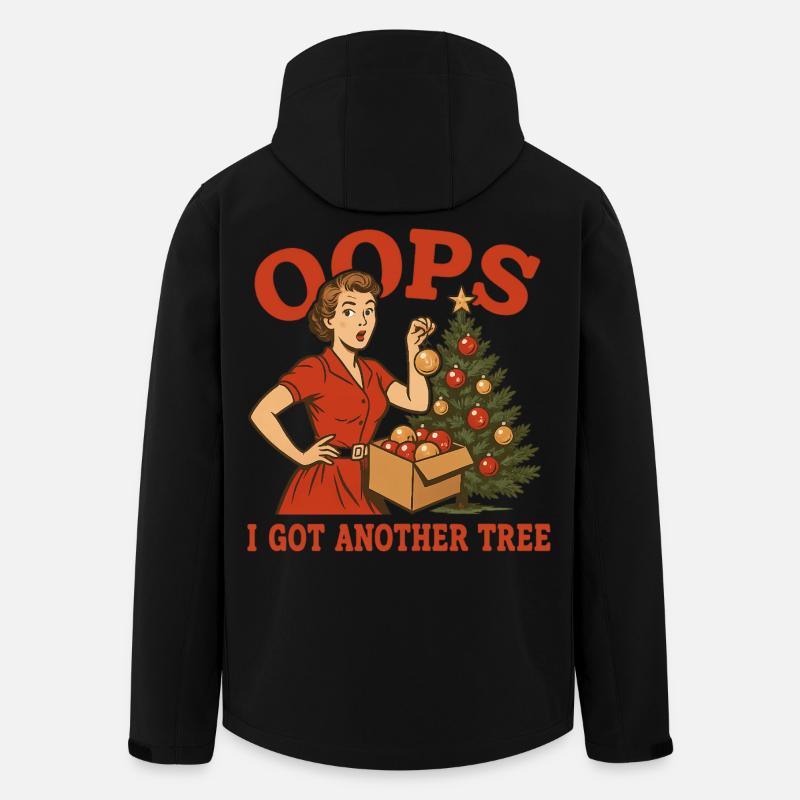 Oops I Got Another Tree - Men’s Recycled Softshell Jacket by Stanley/Stella - black