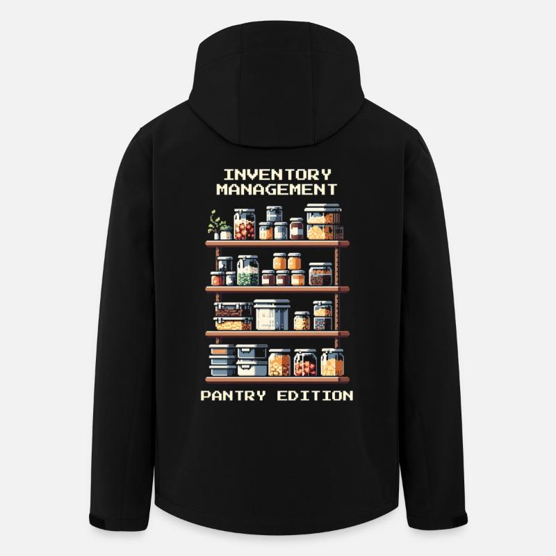 Inventory Management | Pantry Edition - Men’s Recycled Softshell Jacket by Stanley/Stella - black
