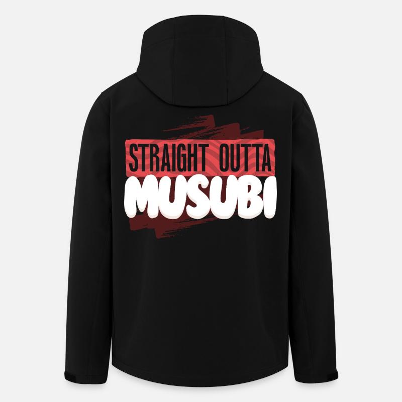 Musubi - Veste softshell homme en polyester recyclé Stanley/Stella - noir