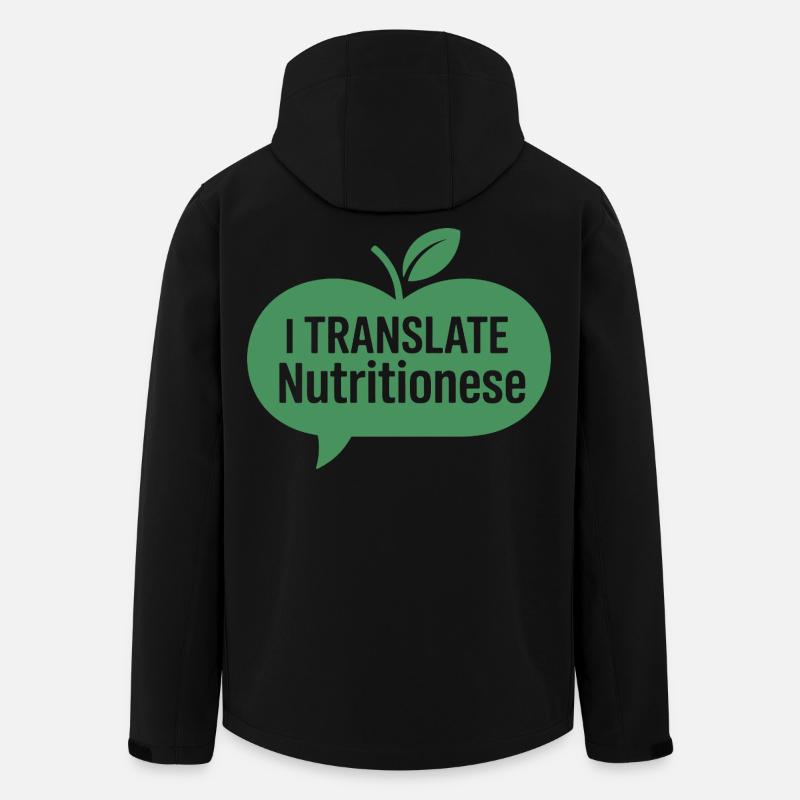 Registered Dietitian Nutrition Communication - Men’s Recycled Softshell Jacket by Stanley/Stella - black