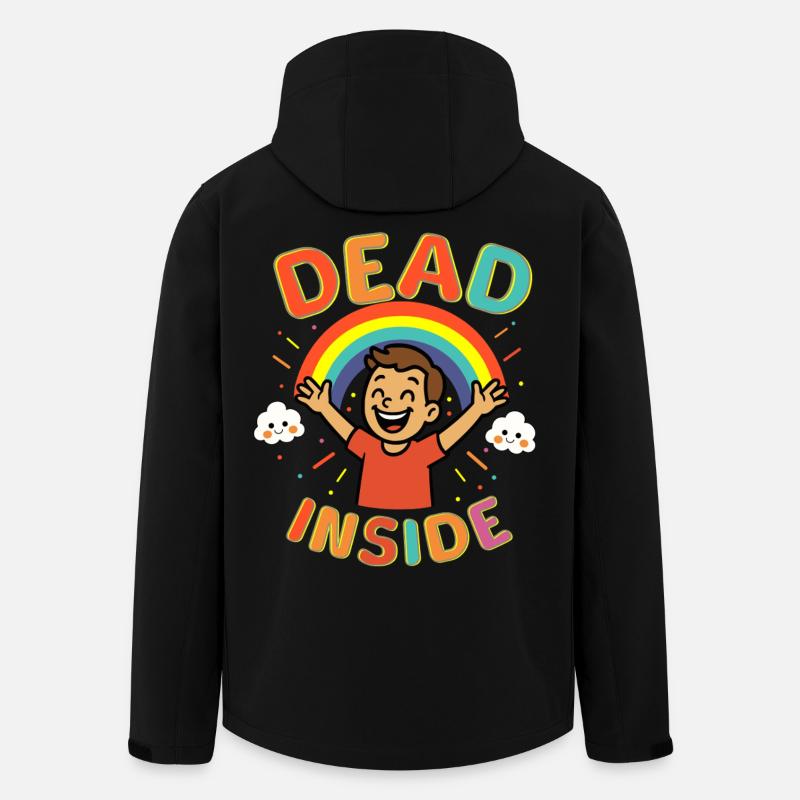 Dead Inside - Men’s Recycled Softshell Jacket by Stanley/Stella - black