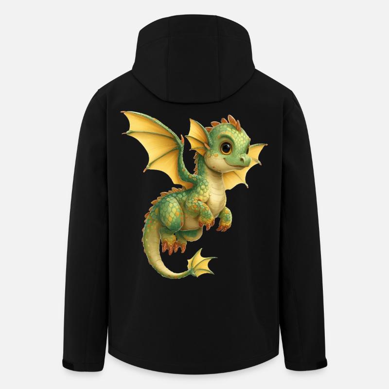 Dragon - Men’s Recycled Softshell Jacket by Stanley/Stella - black