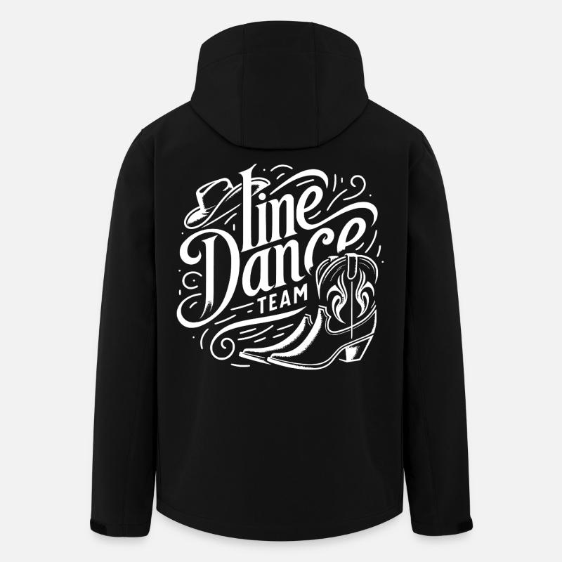 Time Dance Team - Men’s Recycled Softshell Jacket by Stanley/Stella - black