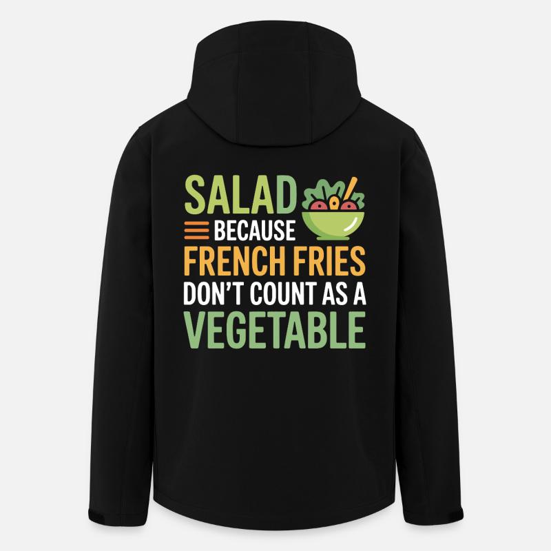 Registered Dietitian Expert Food Group  - Men’s Recycled Softshell Jacket by Stanley/Stella - black
