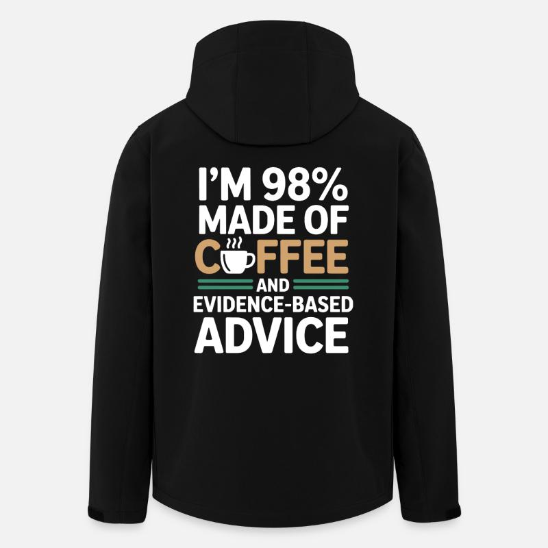 Conseils d’experts professionnels en diététicienne agréée - Veste softshell homme en polyester recyclé Stanley/Stella - noir