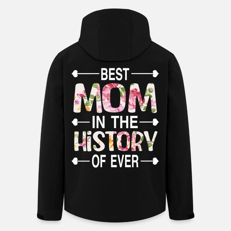Maman Maman - Veste softshell homme en polyester recyclé Stanley/Stella - noir