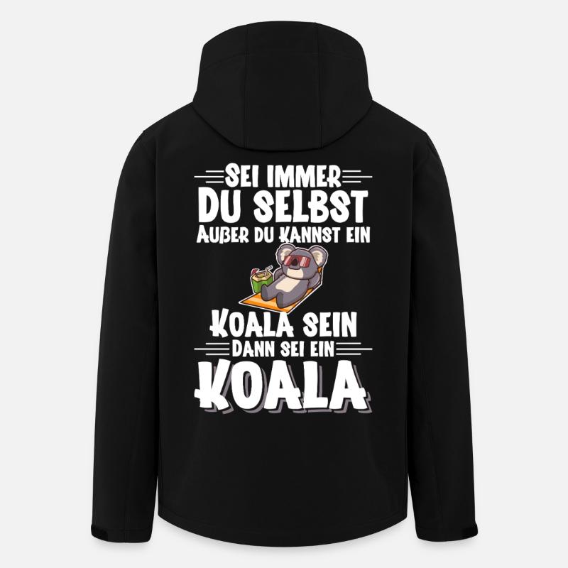 Koala - Men’s Recycled Softshell Jacket by Stanley/Stella - black