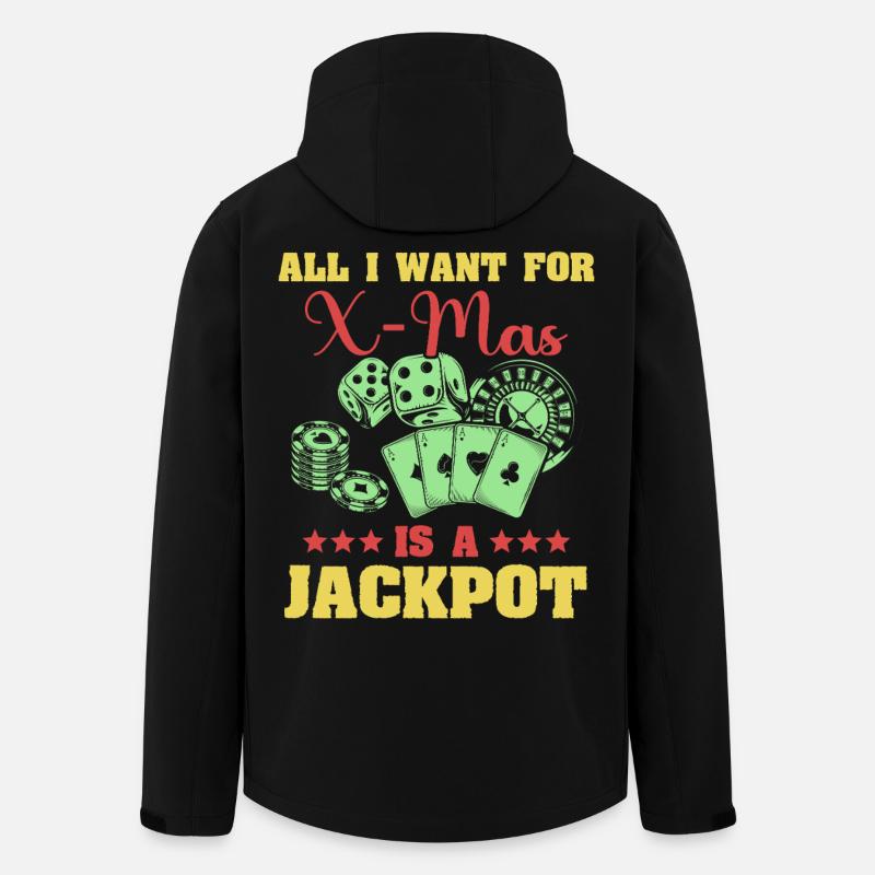 Casino - Recycelte Männer Softshell-Jacke von Stanley/Stella - Schwarz