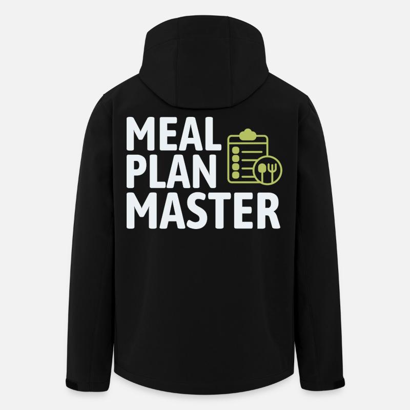 Registered Dietitian Expert Mindful Eating - Men’s Recycled Softshell Jacket by Stanley/Stella - black