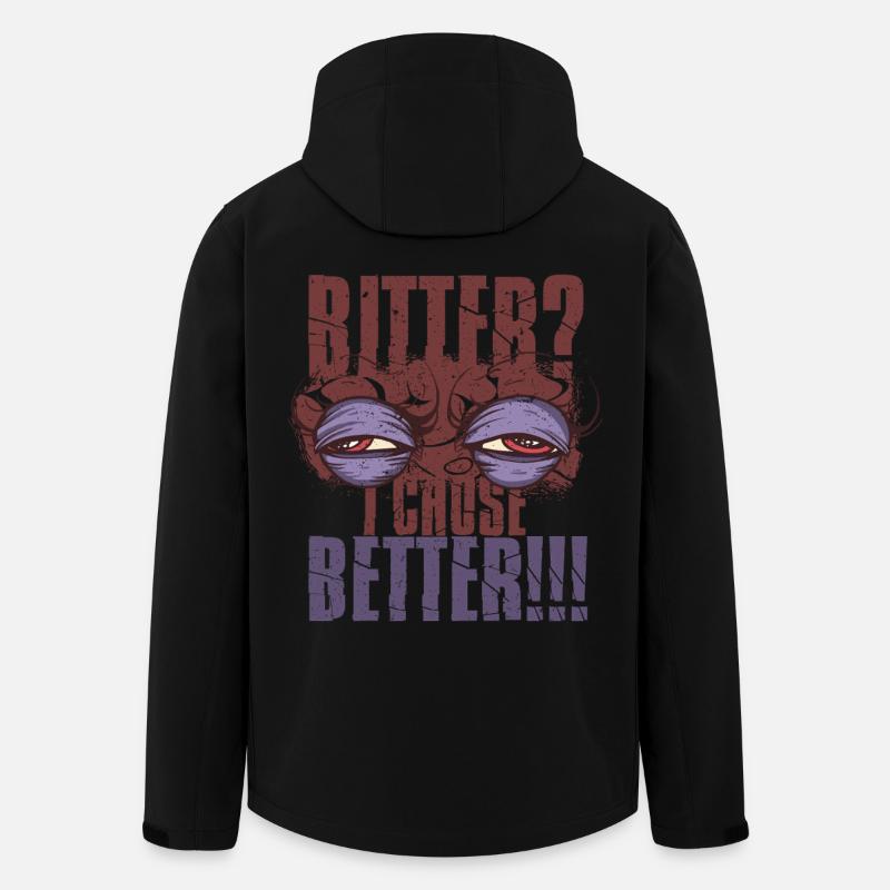 Coffee withdrawal decaffeinated ex-coffee drinker - Men’s Recycled Softshell Jacket by Stanley/Stella - black