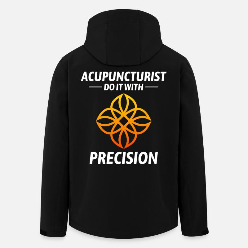 Licensed TCM Practitioner Expert Accuracy  - Men’s Recycled Softshell Jacket by Stanley/Stella - black