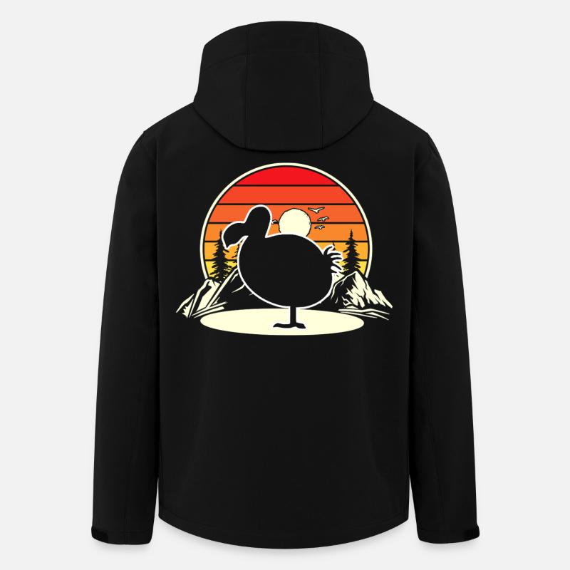 Dodo - Recycelte Männer Softshell-Jacke von Stanley/Stella - Schwarz