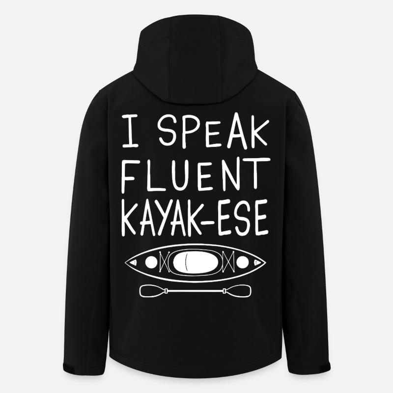 Kajak - Recycelte Männer Softshell-Jacke von Stanley/Stella - Schwarz