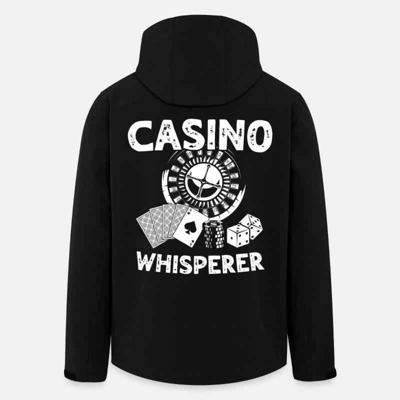 Casino - Recycelte Männer Softshell-Jacke von Stanley/Stella - Schwarz