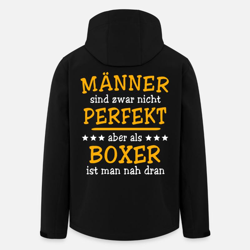 Boxer boxe - Veste softshell homme en polyester recyclé Discoverer Stanley/Stella - noir