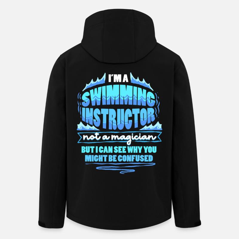 Schwimmlehrer - Recycelte Männer Softshell-Jacke von Stanley/Stella - Schwarz