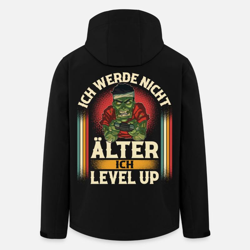 Gamer Gaming - Recycelte Männer Softshell-Jacke von Stanley/Stella - Schwarz