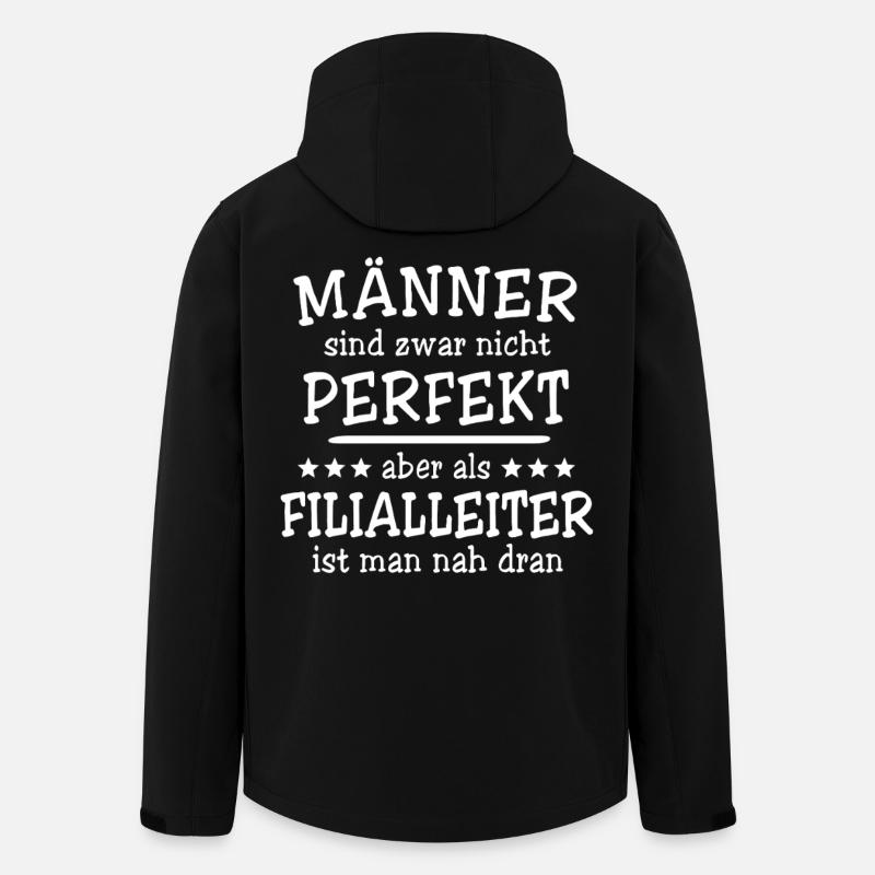 Branch Manager Men - Men’s Recycled Softshell Jacket by Stanley/Stella - black