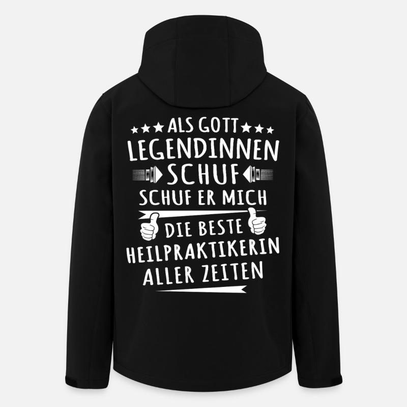 Bedste naturopat - Stanley/Stella herre softshelljakke i genanvendt polyester - sort