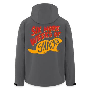 Marmotte du Jour sans fin - Veste softshell homme en polyester recyclé Stanley/Stella - noir - Dos - AI Model Male 185 light (185cm)