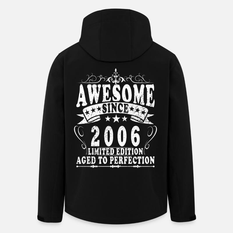 Awesome 2006 Limited Edition - Recycelte Männer Softshell-Jacke von Stanley/Stella - Schwarz