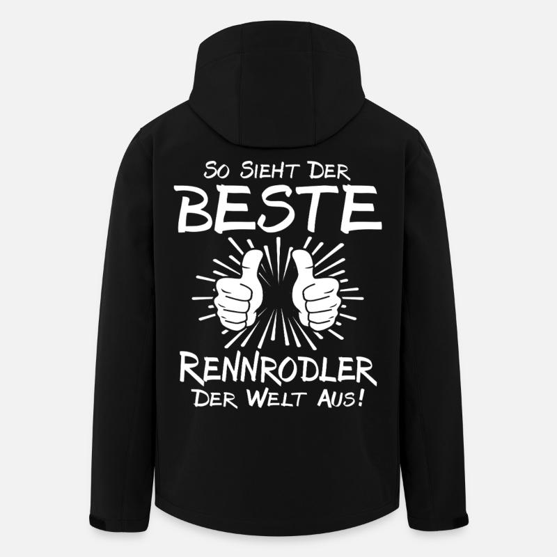 Best luger - Men’s Recycled Softshell Jacket by Stanley/Stella - black