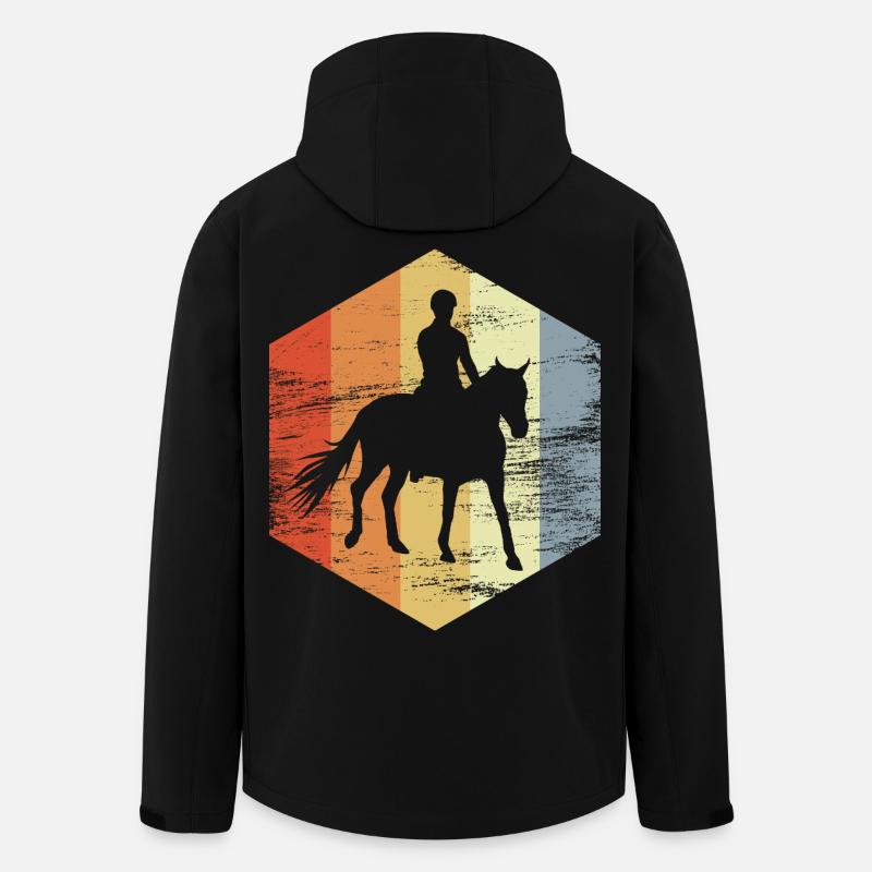Look rétro de la conduite - Veste softshell homme en polyester recyclé Stanley/Stella - noir