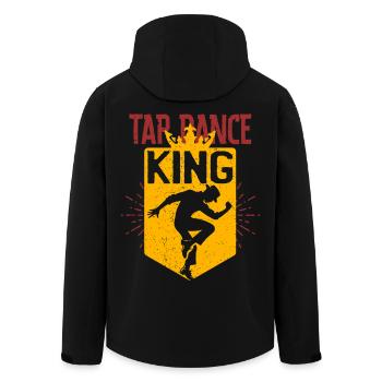 Tap Dance, Tap Dancer, Tap Dancer, Stepper - Men’s Recycled Softshell Jacket by Stanley/Stella - black - Back - AI Model Male 185 light (185cm)