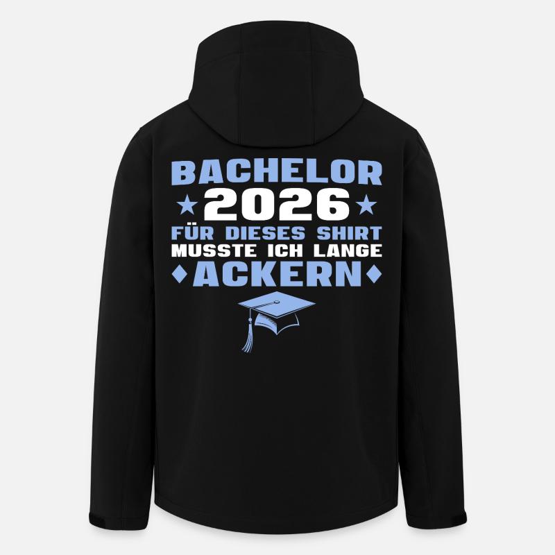 Examen de licence réussi Licence 2026 - Veste softshell homme en polyester recyclé Stanley/Stella - noir
