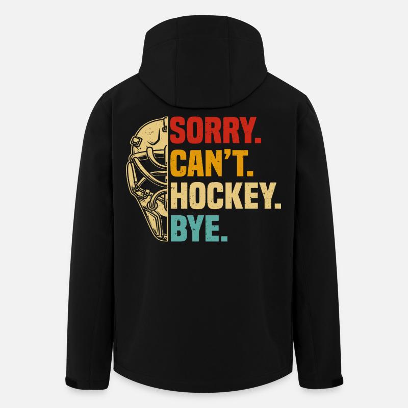 Hockey - Men’s Recycled Softshell Jacket Discoverer by Stanley/Stella - black