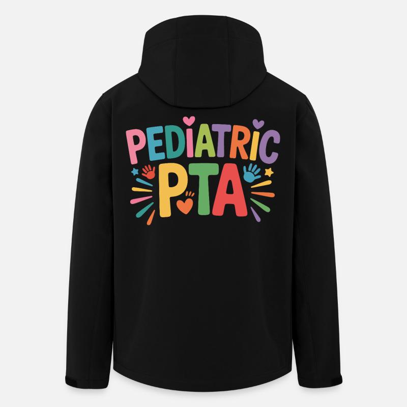 Pediatric PTA Logo - Kids Edition - Recycelte Männer Softshell-Jacke von Stanley/Stella - Schwarz